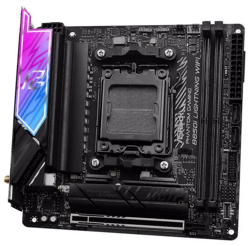 Mataelpino PC - Montaje Placa Base ASRock B850I Lightning WIFI Mataelpino